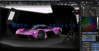 Blender 3D汽车完整制作工作流程视频教程(图6)