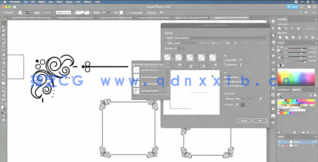  Illustrator5种画笔笔刷创建矢量图形视频教程(图2)