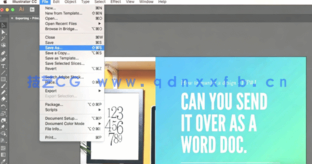  AI绘制矢量平面图形海报实例工作流程视频教程(图3)