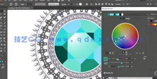 AI绘制珠宝从草图到矢量图像设计创建过程视频教程(图4)