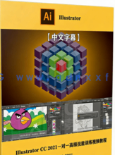 【中文字幕】Illustrator CC 2021一对一高级技能训练视频教程(图5)