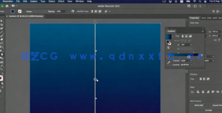 AI创建矢量卡通效果夜晚天空风景视频教程(图5)