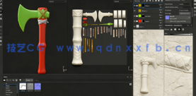 Substance Painter制作3D模型纹理工作流程视频教程(图3)