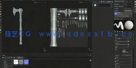 Substance Painter制作3D模型纹理工作流程视频教程(图4)