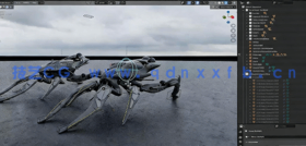 【中文字幕】VR虚拟现实机甲硬表面雕刻完整工作流程视频教程(图3)