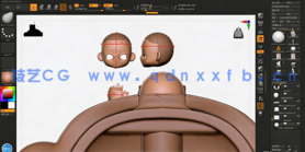 【中文字幕】Nomad角色手办雕刻建模零基础全流程视频教程(图4)