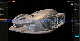 【中文字幕】Plasticity布拉汉姆BT62超跑曲面建模全流程视频教程(图2)