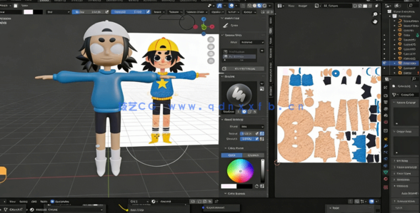 Blender 3D角色建模从头到尾完整制作初学者训练视频教程(图5)