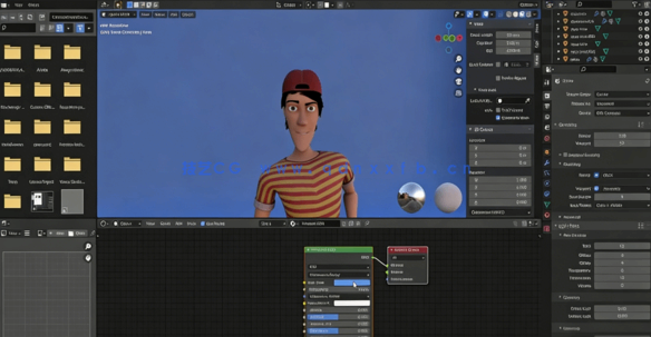 Blender人物角色完整制作工作流程视频教程(图3)