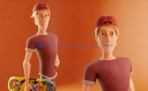 Blender人物角色完整制作工作流程视频教程(图1)