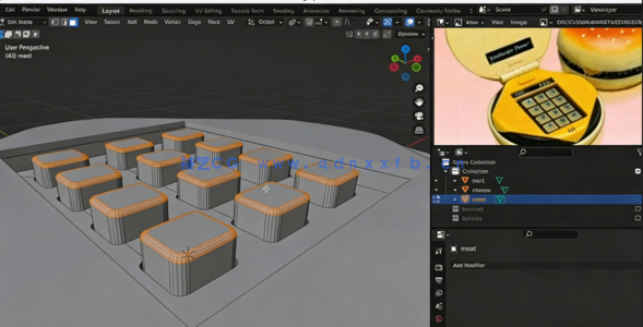 Blender电子产品3D硬表面建模训练视频教程(图2)