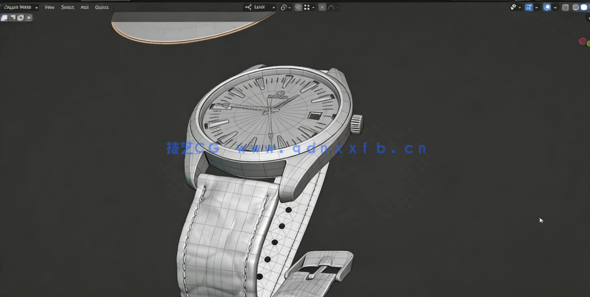 Blender手表产品级广告完整实例制作视频教程(图2)