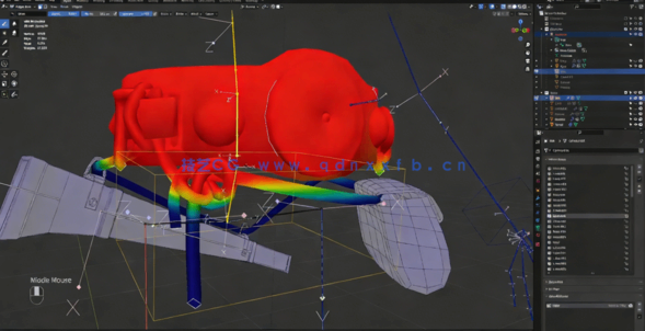 Blender游戏角色战斗动画完整制作视频教程 (图4)