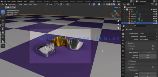 Blender珠宝设计完整实例制作视频教程(图2)