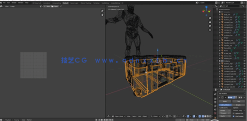 Blender与SP UE游戏资产完整制作工作流程视频教程(图4)