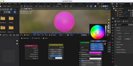 Blender初学者3D建模完整工作流程视频教程 (图3)