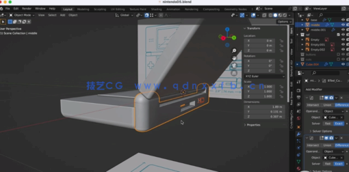Blender初学者3D建模完整工作流程视频教程 (图4)