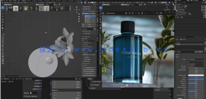 Blender化妆品3D产品可视化大师班视频教程(图2)