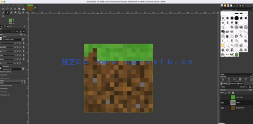 Blender 3D我的世界风格程序化建模实例制作训练视频教程(图3)