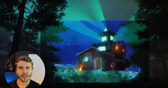 Blender诡异幻想环境场景实例制作流程视频教程(图4)