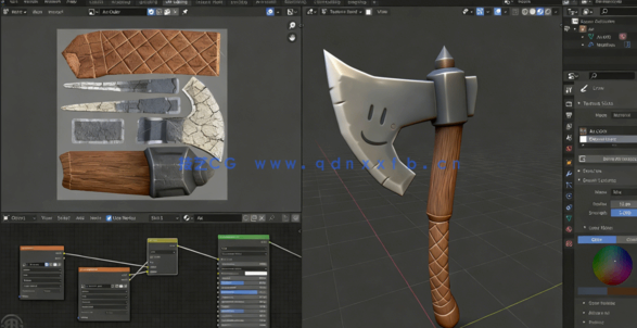 Blender纹理贴图基础核心技术训练视频教程(图5)