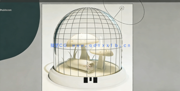 Blender袖珍迷你蘑菇模型制作视频教程(图2)