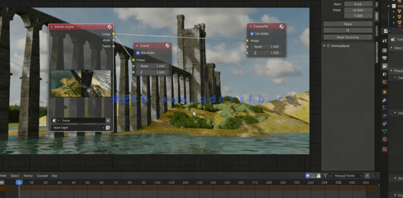 Blender与PS概念艺术场景设计实例制作视频教程(图3)