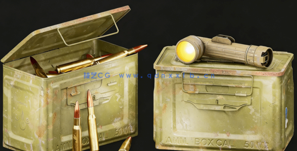 Blender游戏军事道具制作全流程视频教程(图5)