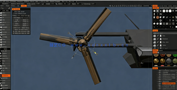 Blender大型军用运输机完整概念设计流程视频教程(图3)
