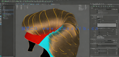 Maya中XGen角色毛发实例制作大师级视频教程(图5)