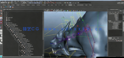 Maya四足动物绑定动画大师级训练视频教程(图5)