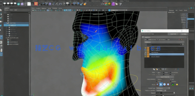 Maya角色面部表情绑定动画大师级视频教程(图2)