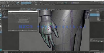 Maya游戏角色骨骼绑定装配核心技术训练频教程(图4)