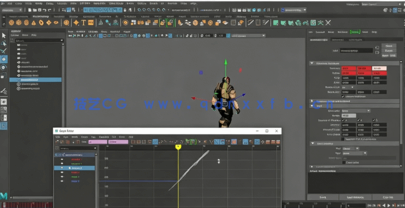 Maya宇航员外星行走科幻循环动画制作视频教程(图3)