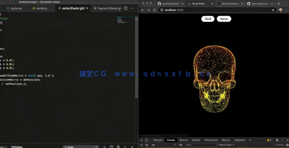 Blender和Three.js震撼3D粒子场景制作视频教程(图2)