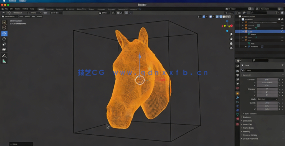 Blender和Three.js震撼3D粒子场景制作视频教程(图3)