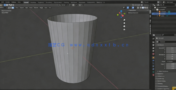  Blender基础图形3D建模初学者训练视频教程[(图2)