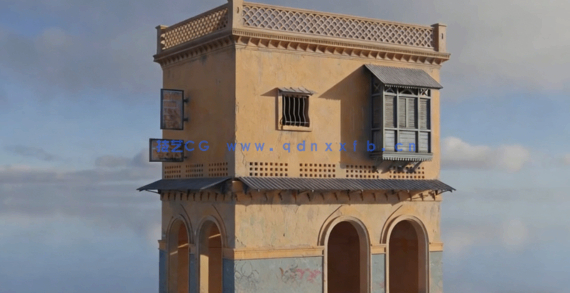 Blender城市环境场景制作工作流程视频教程(图4)