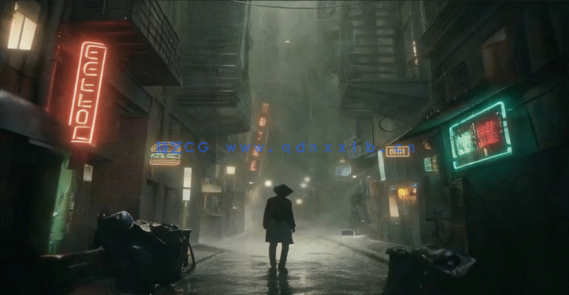 Blender制作黑暗小巷电影级工作流程视频教程(图2)