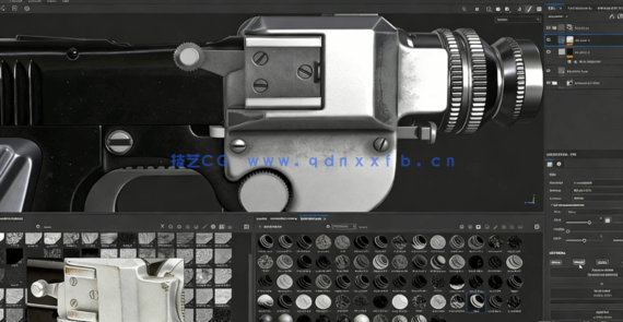 Blender次世代游戏武器道具制作工作流视频教程(图5)