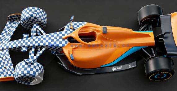 Blender迈凯轮F1MCL36赛车制作完整流程视频教程(图5)