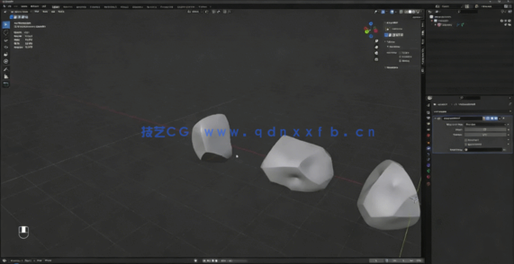 Blender与SP卡通风格岩石制作视频教程(图2)