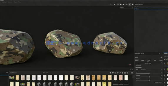 Blender与SP卡通风格岩石制作视频教程(图4)