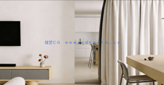 Blender室内设计建筑可视化训练视频教程(图5)