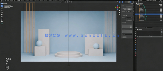 Blender4新手初学者入门训练视频教程(图6)