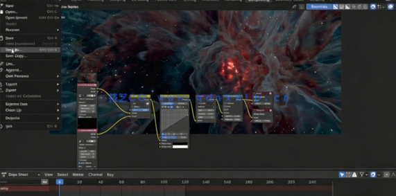 Blender逼真宇宙星云场景实例制作视频教程(图6)