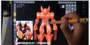 【中文字幕】Nomad Sculpt金刚狼角色手绘雕刻流程高阶教程(图1)