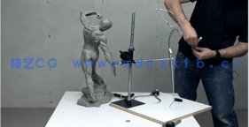 人体躯干肌肉动态解剖粘土雕塑制作视频教程(图2)