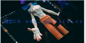 Nomad Sculpt 3D动漫角色解剖技术视频教程(图2)