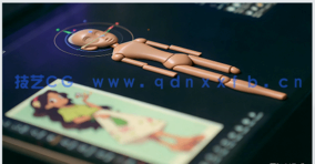 Nomad Sculpt可爱卡通女孩角色雕刻建模制作视频教程(图3)